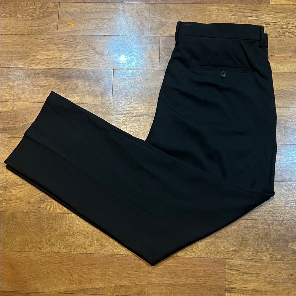 Haggar Classic Fit Black Premium Comfort Pants